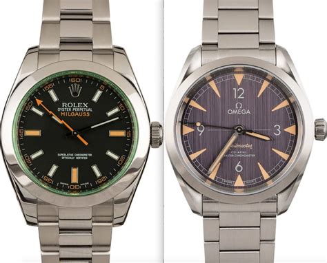 rolex explorer vs milgauss|rolex milgauss antimagnetic rating.